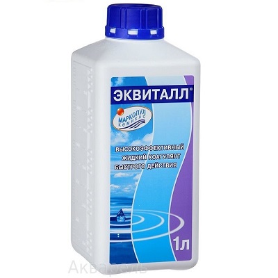 ЭКВИТАЛЛ (коагулянт, 1 л), Маркопул Кемиклс