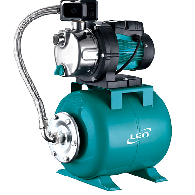 Насосная станция EKJ-1002 S(A)5 (1000Вт max,Hmax-44м,Qmax-4,5м3/ч,корпус-нерж,раб.кол-пластик)LEO