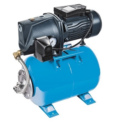 Насосная станция AUTO JSW 55(1150Вт max,Hmax-40м,Qmax-4,2м3/ч,корпус-чугун,раб.колесо-латунь)Unipump
