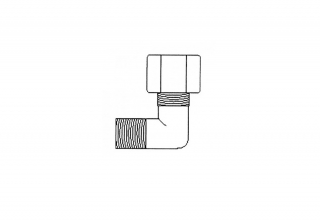 Фитинг JC 40-8-8 Aquapro Уголок 1/2"x1/2" (резьба)