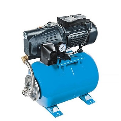 Насосная станция AUTO JET 110L(1100Вт max,Hmax-53м,Qmax-3м3/ч,корпус-чугун,раб.кол-латунь), Unipump