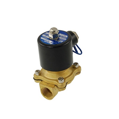 Электромагнитный клапан  2W-200-20-3/4'' 220v (Норм.откр.,латунь),  Гейзер